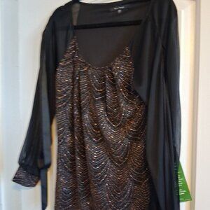 BTU SAGE Long sleeves split blouse